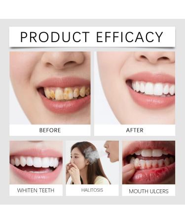 Cleaning Tooth Powder - Reduces Teeth Surface Stains Supports Bright Smiles Long-Lasting Freshness Improves Oral Comfort(1pcs) 1 Count (Pack of 1) - Buy Online on GoSupps.com
