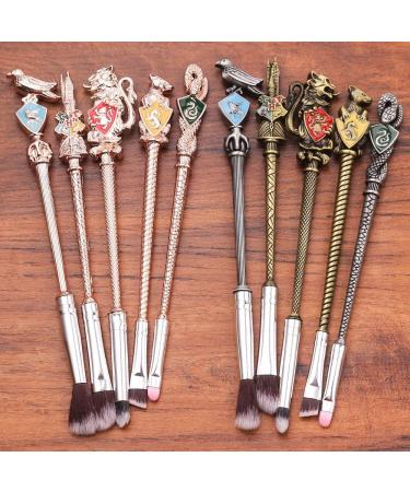  2 Color Options Metal Makeup Brushes Set Gifts Wi-zard Wand Makeup Brushes Set for Women Magic Eye Shadow Eyeliner Blending Lip Brush - Brushes Holder Pot Not Included - Buy Online on GoSupps.com