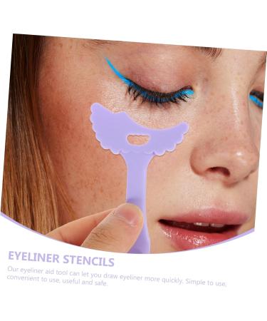 FRCOLOR 3 Pcs Tool Eyeshadow Eyeliner Stencils for Eyes Silicone Makeup Stencil Template Make up Applicator - Buy Online on GoSupps.com