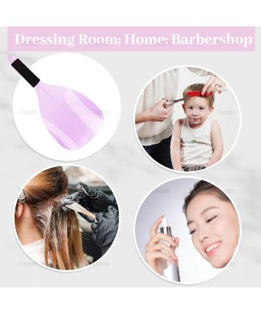 AUEAR Pro Barber Hair Salon Hairspray Shield 2-Pack Pink & Blue - Hair Stylist Mask for Cutting, Dust, Water Proof Plastic Protector - Buy Online on GoSupps.com