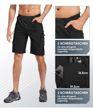 Buy Cycorld Men's Short Pants - Fast Dry Cargo Shorts for Hiking Running and Summer Activities - Buy Online on GoSupps.com