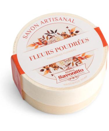 MASTER SAVONITTO SOAP MANUFACTURE Powdered Flowers Soap Wooden Box 100g - Buy Online on GoSupps.com