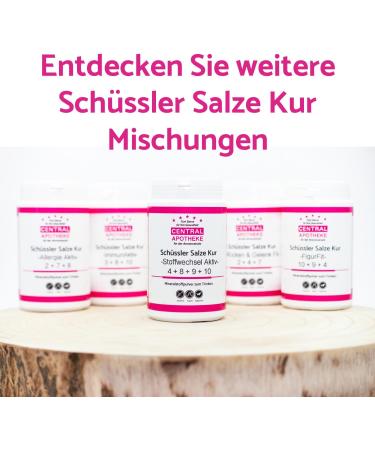  Casida Sch ssler Beauty Salts for Skin and Hair 1 + 4 + 8 + 11 Salts Set 225 g - Buy Online on GoSupps.com