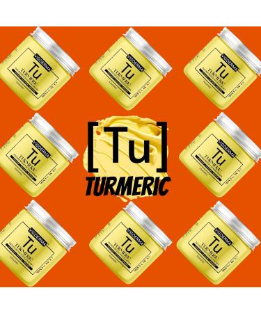 Vitamin C Turmeric Clay Mask with Manuka Honey - Spa Quality Dark Spot Remover & Acne Treatment - Brightens Skin - 8.8 oz - Buy Online on GoSupps.com