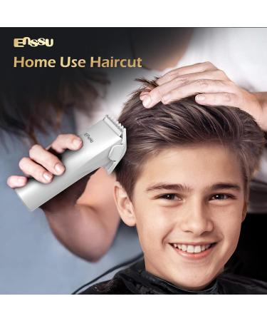 ENSSU Waterproof Hair Clippers & Ball Trimmer | Cordless Rechargeable Hair Cutting Kit for Men Kids & Adults - International Shipping Available - Buy Online on GoSupps.com