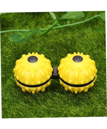 Buy Gatuida 1stk Pressure Relief Toy - Decompression Ball Massage Ball Yellow 7.36x3.56cm | International Shipping Available - Buy Online on GoSupps.com