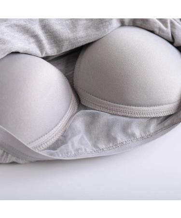 Summer Tank Tops for Women Loose Backless Crewneck Sleeveless Shirts Casual Solid Flowy Camisole 210-eumxw-grey-a XL - Buy Online on GoSupps.com