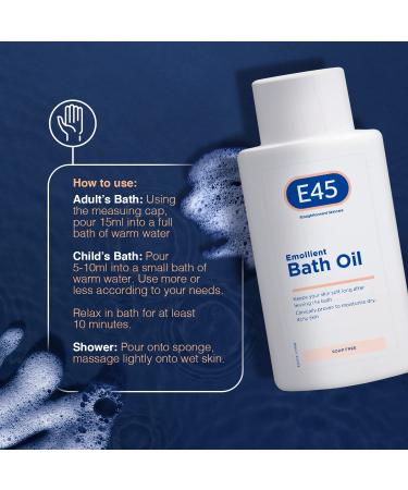 E45 Bath 500ml: Soothing and Moisturizing Solution for Your Skin - Buy Online on GoSupps.com