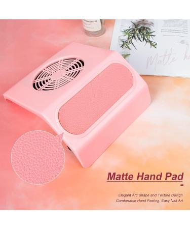 Setgnur 40W Nail Dust Collector for Acrylic Nails - Powerful Salon Vacuum Cleaner with Filter (Pink) - Buy Online on GoSupps.com