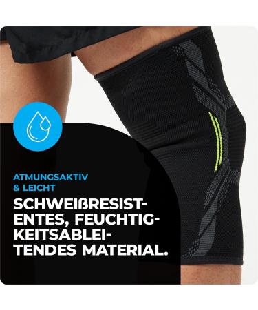 Vitto Kniebandage for Men & Women - Knee Pain Relief Arthrosis Meniscus Support Strength Sports (Size S Adjustable Straps) - Buy Online on GoSupps.com