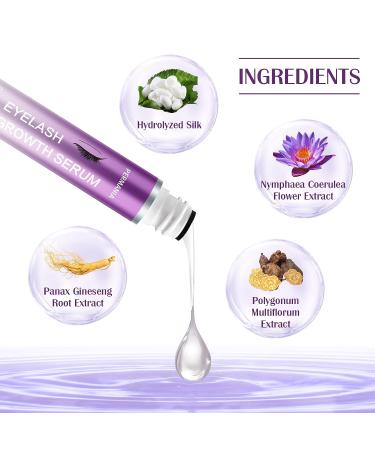 PERMANIA Advanced Eyelash Enhancer Serum - Natural, Cruelty-Free Lash Nutrient Solution | Hydrates, Conditions, and Promotes Longer, Thicker, Healthier Eyelashes (3ML) - Buy Online on GoSupps.com