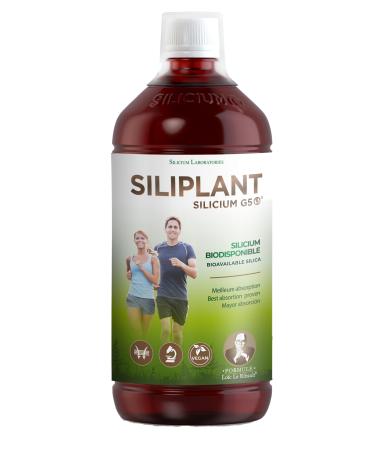 SILIPLANT | Trinkbares organisches Silizium | Erh ht die Kollagenproduktion auf nat rliche Weise | Ideale Erg nzung f r Haut Haare & N gel Muskeln Knochen und Gelenke | 67 Tage Behandlung