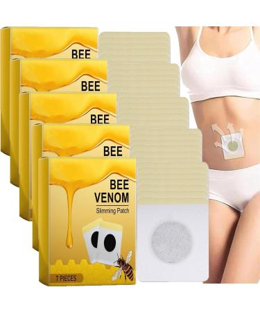 Bee Venom Lymphdrainage & Slimming Patch for women and men Body Slim Bee Venom Lymphdrainage & Slimming Patches Bee Venom Slimming Patch (5box) 5 boxes
