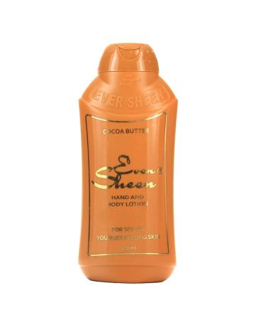 Ever Sheen Cocoa Butter Hand and Body Lotion 16.9oz - Hydrating Skincare Essential - Buy Online on GoSupps.com