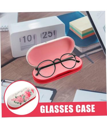 PartyKindom 3 Sets Double Layer Glasses Case with Mirror & PU Leather Travel Mini Suite - Ideal for International Shipping - Buy Online on GoSupps.com