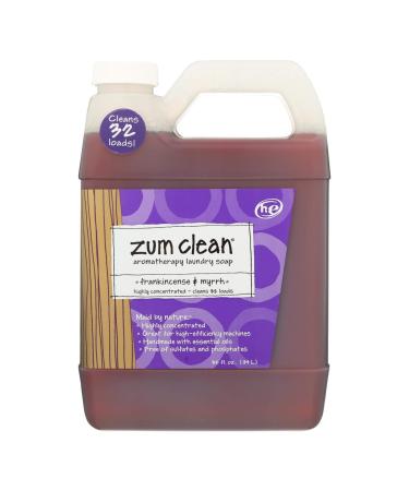 ZUM Zum Clean Aromatherapy Laundry Soap Frankincense & Myrrh 32 fl oz (.94 L)