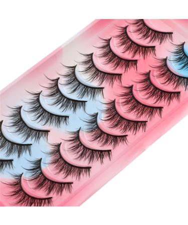 Andy s Orchids Manga Lashes | Fairy Clusters & Wispy Mink Lashes for Dramatic Cat-Eye Makeup | 10 Pairs of Anime Cosplay Eyelashes - Buy Online on GoSupps.com
