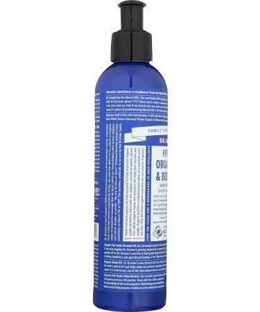 Dr. Bronner's Organic Peppermint Lotion 8 Fl Oz - Buy Online on GoSupps.com
