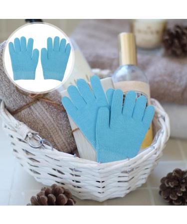 Beavorty 1 Pair Moisturizing Gel Gloves Cosmetic Gloves Moisturizing Sleeping Gloves Hand Gloves Grooming Glove Gauntlet spa Gloves Gel Moisturizing Gloves Miss Cotton Sock Essential Oil 19.5x12.5cm - Buy Online on GoSupps.com