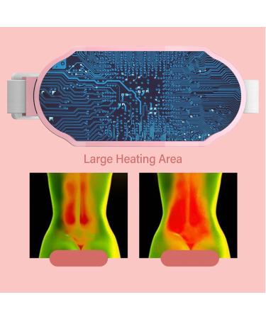 Wireless Massage & Heating Pillows - 6 Heat & Vibration Levels for Uterus & Waist Pain Relief | International Shipping - Buy Online on GoSupps.com