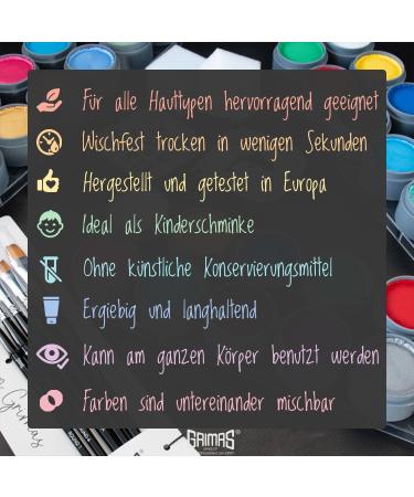  GRIMAS Grimas Water-Based Makeup 60ml Color 103 - Buy Online on GoSupps.com