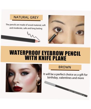 POPETPOP 12pcs Black Eyeliner 1 Eyebrow Pen Waterproof Eye Liner Pencil Female Eyeliners Girl Eyes - Buy Online on GoSupps.com