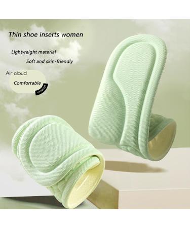 Comfy Walk Insole Shock Absorbing Shoe Inserts for Women - Breathable Sweat Absorbent Thin & Soft - Ideal for All Day Comfort (Size S: Women 7.5-8 - Buy Online on GoSupps.com