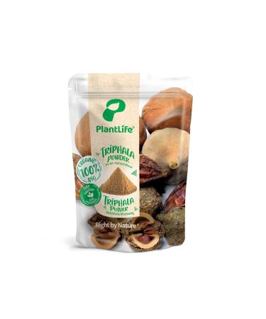 PlantLife ORGANIC Triphala Powder 700g - Pure Ayurveda Powder - Raw Food - Vegan - 100% Recyclable
