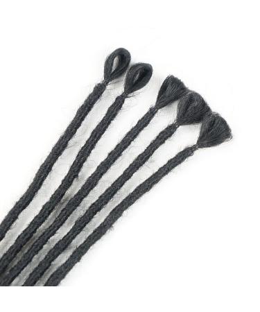 Handmade Synthetic Dreadlock Extensions | 61cm Black Reggae Hair | Nepalese Hippie Tribal Style - Buy Online on GoSupps.com
