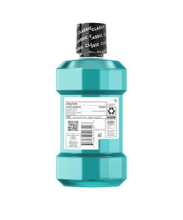 Listerine Cool Mint Intense Antiseptic Mouthwash Daily Oral Rinse Kills 99.9% of Germs That Cause Bad Breath Plaque and Gingivitis. for a Fresh Clean Mouth Intense Mint Flavor 250 mL/ 8.5 Fl.Oz. Cool Mint 8.5 Fl Oz (Pa  - Buy Online on GoSupps.com