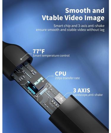 Ear Wax Removal Tool with 1080P HD Camera - Otoscope Ear Cleaner Kit with 6 LED Lights for iPhone, iPad, Android - 7 Pcs Ear Set Included - Buy Online on GoSupps.com