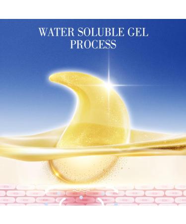 Retinol Collagen Eye Masks - Under Eye Treatment for Wrinkles Puffiness & Dark Circles | 30 Pairs for Men & Women - Buy Online on GoSupps.com
