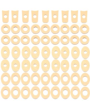 Mcvcoyh (150 PCS) Corn Pads Foam Callus Cushions Cocoon Eye Sticker Waterproof Corn Cushion Adhesive Corn Protectors for Corn Remove Relief Callus and Feet Sore Yellow 150 Pads