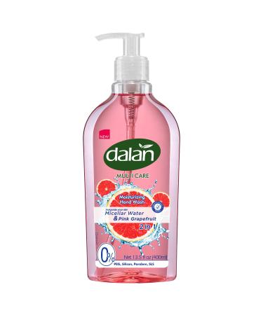 Dalan Pink Grapefruit Multicare Ultra Moisturizing Liquid Hand Soap for Normal and Dry Hands Fresh Clean and Soft Feeling (13.5 Fl Oz / 400 mL (Pack of 3)) 13.5 Fl Oz (Pack of 3) - Buy Online on GoSupps.com
