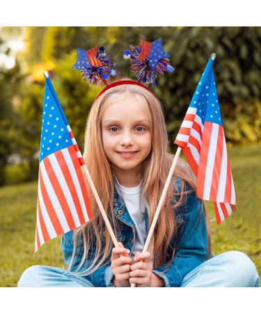 BELSITA 4th of July USA Flag Star Head Bopper Hair Band - Patriotic Theme Party Supplies for Adults & Kids - Buy Online on GoSupps.com