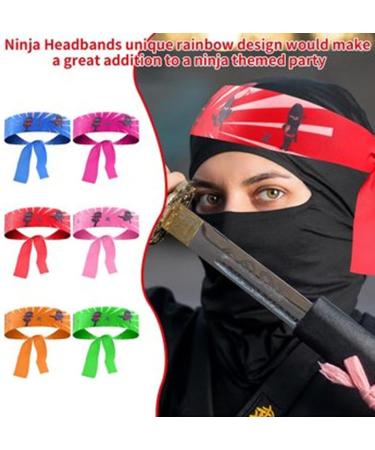 Karate Headbands for Children - Adjustable Ninja Martial Arts Headbands - 12 Pack for Running Training Tennis & Athletics - Buy Online on GoSupps.com