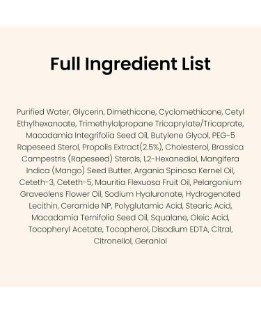 CNP Propolis Ampule Oil-in-Cream - Hydrating Korean Moisturizer with Propolis 5 Oils Ceramide & Hyaluronic Acid for Radiant Skin (50g - Buy Online on GoSupps.com