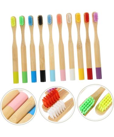 FRCOLOR 10 Pack Children's Soft Bristle Toothbrushes | Manual Oral Care Set with Comfortable Handles - Perfect for Home & Camping - Buy Online on GoSupps.com