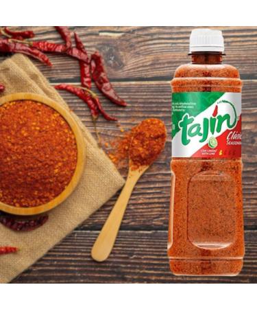 SuppliiOnline Tajin Fruit and Snack Seasoning 142g - Classic Mexican Spice Mix with Lime and Chili Powder - Mild Heat Level - Buy Online on GoSupps.com