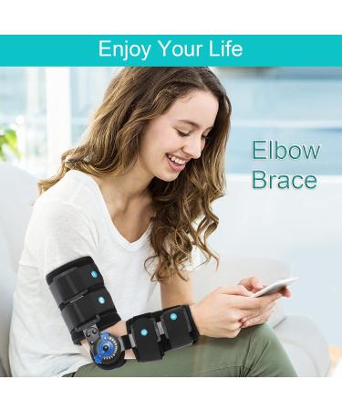 Buy TANDCF Bestlife ROM Hinged Elbow Brace | Support Splint Orthosis for Right & Left Arm - Comfort & Stability - Buy Online on GoSupps.com