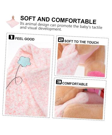 Pretyzoom Plush Baby Spars - Calming Towel Bibs & Toys for Girls | Soft Plush Toys for Babies - Buy Online on GoSupps.com