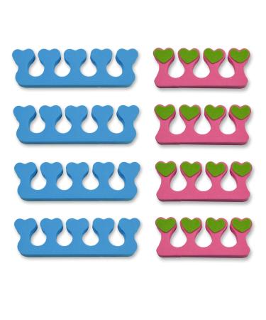 K-Pro Toe Spreader Finger Spreader Set 8 Pieces Spacer Nails Painting Aid - Buy Online on GoSupps.com