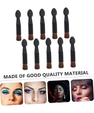 Beavorty 10pcs Double Ended Eye Shadow Stick Beauty Sponges Lady Parts Professional Makeup Brush Miss Mix Set - Buy Online on GoSupps.com