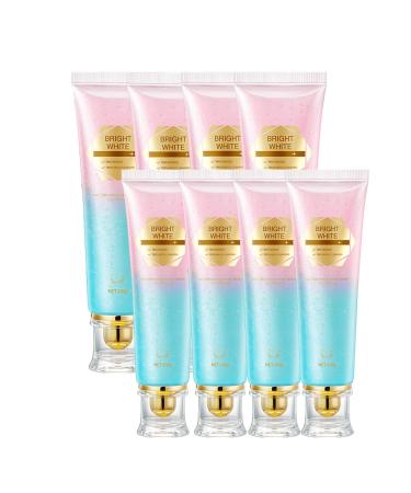 Niacinamide Whitening Toothpaste Teeth Whitening Remove Stains Enamel Protection and Fresh Breath Improves Gum Health Intensive Brightening with Gentle Mint for Daily Deep Cleaning Care (8PCS)