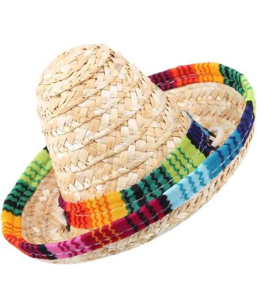 Shop Heepdd Dog Hat - Stylish Mini Straw Mexican Sombrero for Dogs & Cats | Perfect Sun Protection for Pets - Buy Online on GoSupps.com
