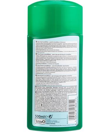 Tetra Pond Crystal Water Effectively Clears Dirty Pond Water 500 ml 500 ml (Pack of 1) - Buy Online on GoSupps.com