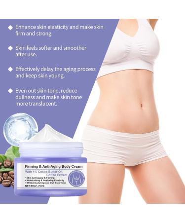 2 PCS Body Firming Cream Anti-Aging Body Cream for Tightening and Wrinkles for an Even Skin Tone and Body Lift Firming Anti-Aging Cream Moisturizing and Hydrating Anti-Wrinkle and Firming - Buy Online on GoSupps.com