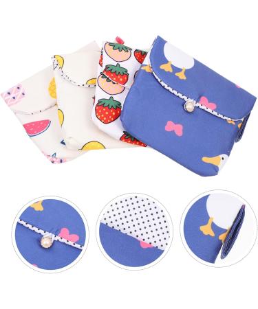 Plafope Women's Bandage Storage Bags - 4-Piece Multi-Purpose Set for Travel & Menstrual Needs - Portable Outdoor Organizer - Buy Online on GoSupps.com