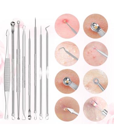 14-Piece Stainless Steel Pimple Blackhead Remover Tool Set for Men & Women | SWTYEXT Comedone Extractor Kit with Box - Buy Online on GoSupps.com