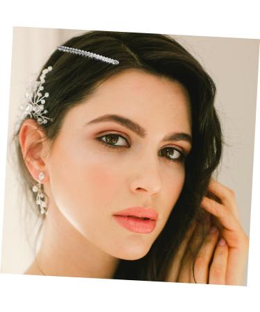 NUSITOU 20 Wedding Veil Comb Wedding Hair Accessories for Brides White Hair Accessories Womens Hair Clips Silver Comb for Veil French Twist Side Comb Veil Hair Comb Metal Women's Guangdong - Buy Online on GoSupps.com